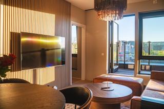 Modern apartment with balcony and view - 2