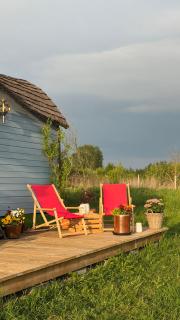 Żuławska Zielona Przystań, całoroczny domek na kołach - 5