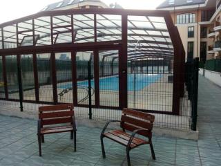 Apartamento Playa Rapadoira. Terraza y Piscina - 9