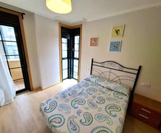 Apartamento Playa Rapadoira. Terraza y Piscina - 6