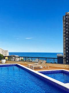 Apartamento vista mar um quarto amplo no Rio Vermelho - 9