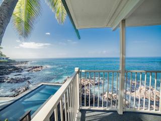 New Kona Ocean Front Gem! Top Floor End Unit, Easy Access - 0