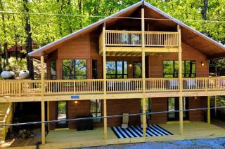 Nature Lover’s Dream with Expansive Tiered Deck Spaces in Garfield, Arkansas - 0