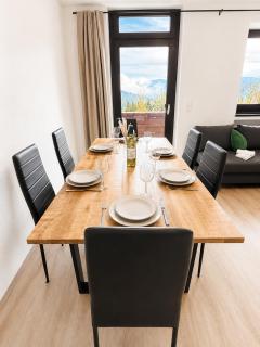 Moderne Ferienwohnung mit Balkon & Bergblick im Bayerischen Wald nahe Arber - 8