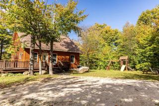 Rustic Cabin Retreat with Firepit & Aurora Skies in Grand Marais, Michigan - 0