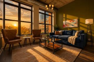 McCormick Place 2BR Stylish Suite with Optional Parking and Gym for up to 8 guests Near Soldier Field and Grant Park - 0