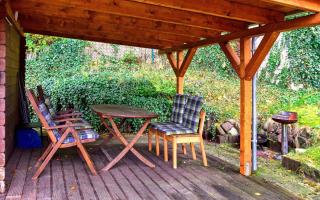 Ferienholzhaus Strandbude mit Terrasse - 8