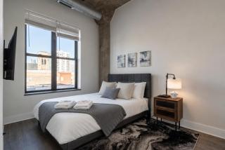 Charming 2BR Apartment with Skyline view, Optional Parking & Gym Access Near McCormick Place, Lakefront and Soldier Field - 9