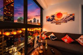 Modern Tokyo Pop 2BR Retreat - Melbourne Central - 6