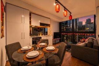 Modern Tokyo Pop 2BR Retreat - Melbourne Central - 5