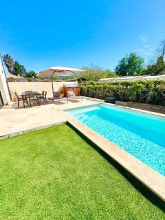 Villa 6 pers - Piscine privée - Climatisation - 6