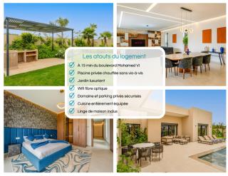 Villa Gaspard - Piscine et jardin Privée Sans vis-à-vis Wifi HD - 6