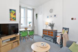 Cozy with Character Logie Green Central Main Door Flat - Edimburgo - 8