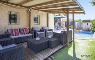 Superbe Villa T5 avec piscine privée proche plage et commerces climatisation et wifi - 4
