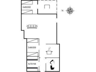 Holiday Home Saila - 1-2km from the sea by Interhome - 9