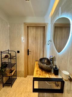 Luxury Black and White Interior Apartments & Rooftop Terrace - 2