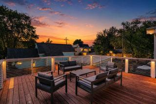 Fountain Square Gem with Rooftop Patio & Fire Pit- Family Friendly - 0