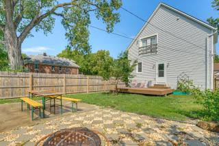 Yard & Fire Pit! Chic Retreat, 2 Mi to Ford Field - 9