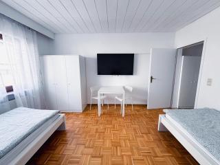 bookandstay24 Lampertheim 3 Zimmerwohnung Balkon Rhein Neckar - 2
