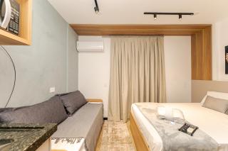 Apartamento 404 - Cena Living · Studio Completo p/ 4 | A/C, Academia e Coworking - 3