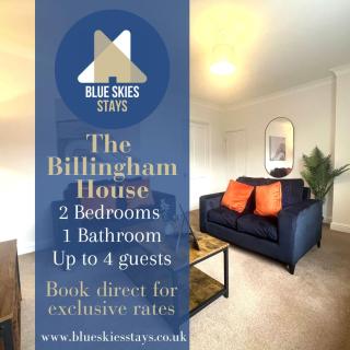 The Billingham House By Blue Skies Stays - 9