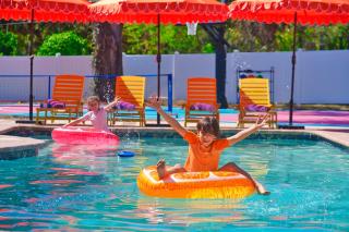 Heated Pool Pickleball Mini Golf - 9