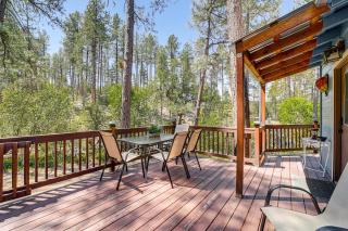 Deck, Trails & Forest Views! Ponderosa Park Cabin - 0