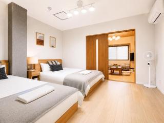 HANA Inn 1m to Metro Large 2DK Tennoji 4m Shinsaibashi 13m 3F No Lift - Osaka - 0