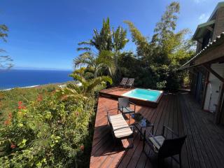 Cottage chaleureux avec vue mer et piscine - 9