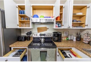 22 min to Beach-2 bd room-Self check in -sleep 6-BBQ-WD - 7