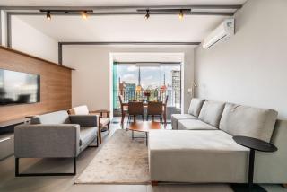 BHaus Family Jardins VN Melo Alves - Grand Apartment Deluxe 70m2 com Linda Vista 19o andar - VN Melo Alves - Próximo à Oscar Freire e Metrô - Academia - Piscina - Coworking - Lavanderia Vaga de Garagem - Acomoda 3 pessoas - ma92 - 9