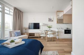 Eleganckie Studio Blisko Tężni Solankowych z Balkonem i Klimatyzacją by Renters Prestige - 2