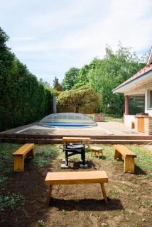 Magyar Tenger Pihenőház, for 2-8 person, 105 m2, garden, pool, free parking, 5 min from the Lake, Balatonakarattya - 5