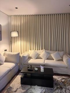 New room and living room with a modern design in Al-Taawun neighborhood, self check-in - 9