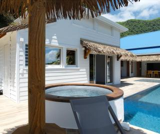 Le Bungalow - prestige 5 étoiles - 1 suite - piscine & jacuzzi - vue mer exceptionnelle - 6