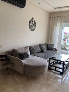 Luxury apartment with pool and private beach in Sidi Rahal - 1