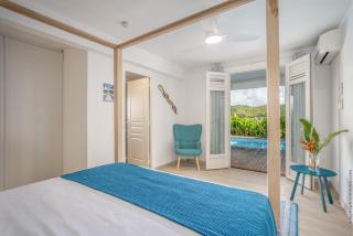 La sousta Dezil Bas de villa indépendant spa piscine vue mer - 2