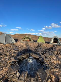 Desert mountains camping - 3