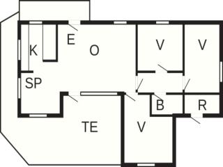 6 person holiday home in Henne - 4