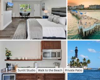 Pelican Studio with Private Patio in Pompano area - 0