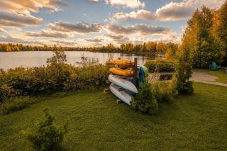 Chalet Oasis lake view and access spa fireplace close to Lac Saint-Jean - 7