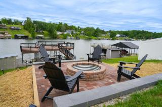 Luxury Lake Retreat with Dock & Firepit 6 miles to Ark - 3