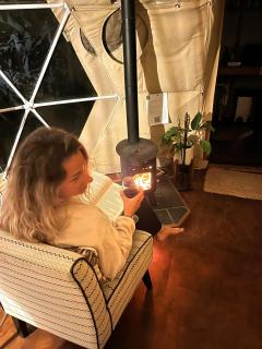 Waipū Thunder Domes no.2 luxury eco glamping dome - 7