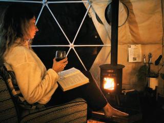 Waipū Thunder Domes no.1 offgrid eco glamping dome - 7