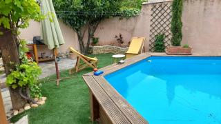 Tramontane chambre salon et piscine - 9