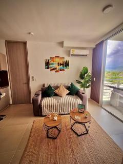Apto NUEVO y Moderno AC Wi-Fi en Gaira Santa marta - 3
