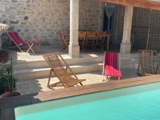 Maison en pierre avec piscine-Gorges de l'Ardèche - 0