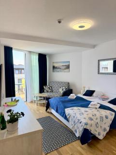 AL-DOM Apartament De Luxe z bocznym widokiem na morze i miejscem w hali garażowej - 7