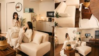 1 minute from Hongdae Entrance Station #4 beds #hotel bedding #Hongdae main street #famous restaurants #luggage storage #popular accommodation #3 rooms #Melow Stay Hongdae - Seul - 8