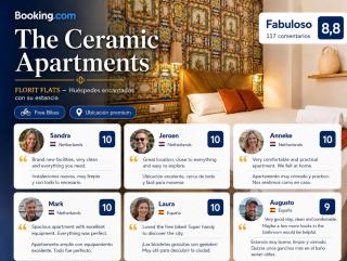 FLORIT FLATS - The Ceramic Apartments - Free Bikes - 4 Guest - PREMIUM LOCATION - 9